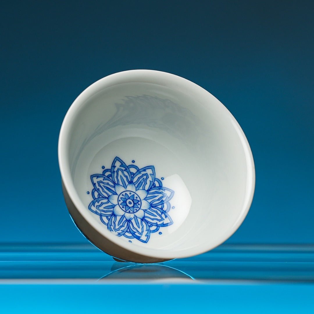 Bao Xiang 130cc - Jing De Zhen Porcelain Gaiwan - zycs_China