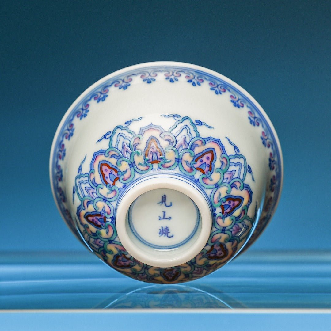 Bao Xiang 130cc - Jing De Zhen Porcelain Gaiwan - zycs_China