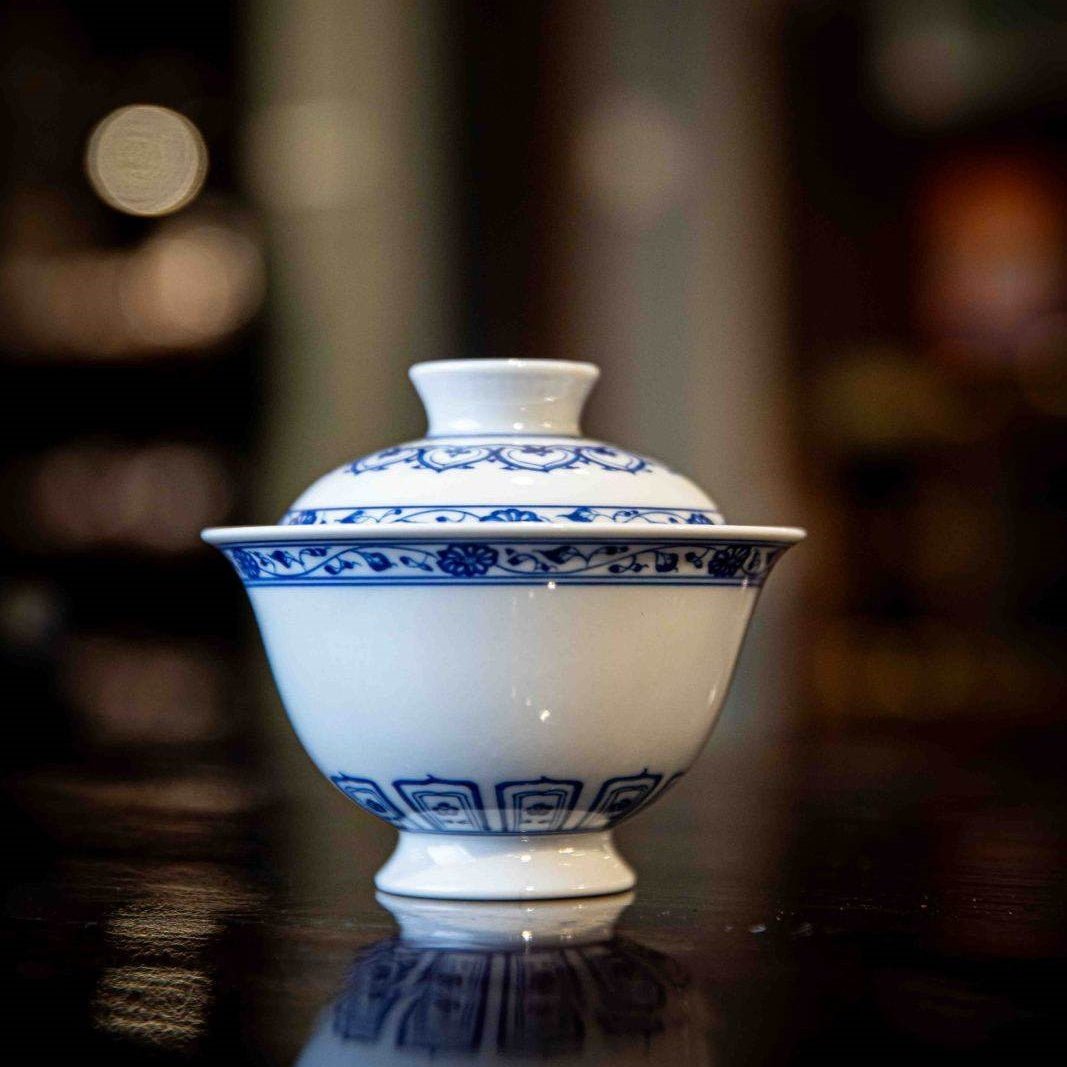 Bao Xiang 150cc - Jing De Zhen Porcelain Gaiwan - zycs_China