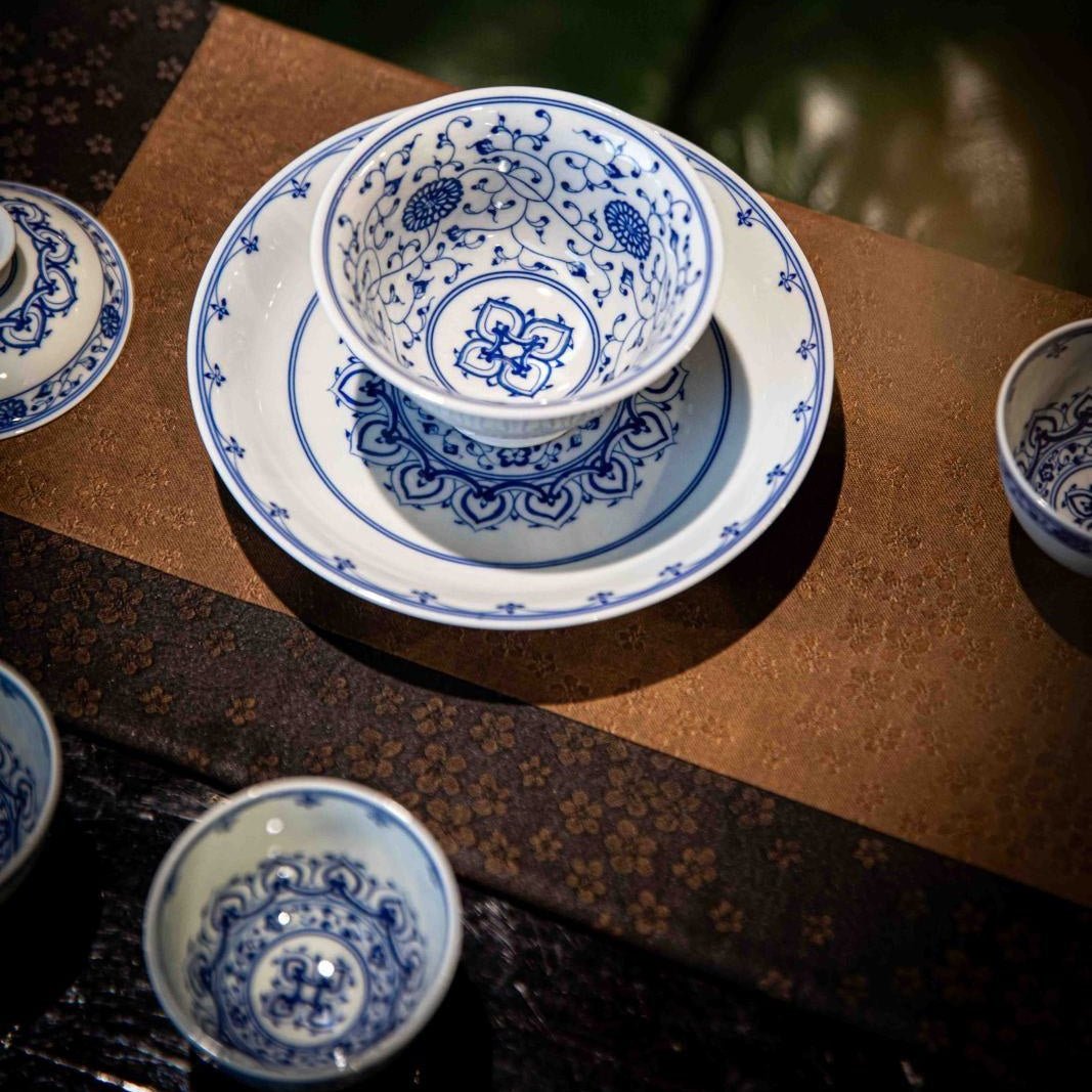 Bao Xiang 150cc - Jing De Zhen Porcelain Gaiwan - zycs_China