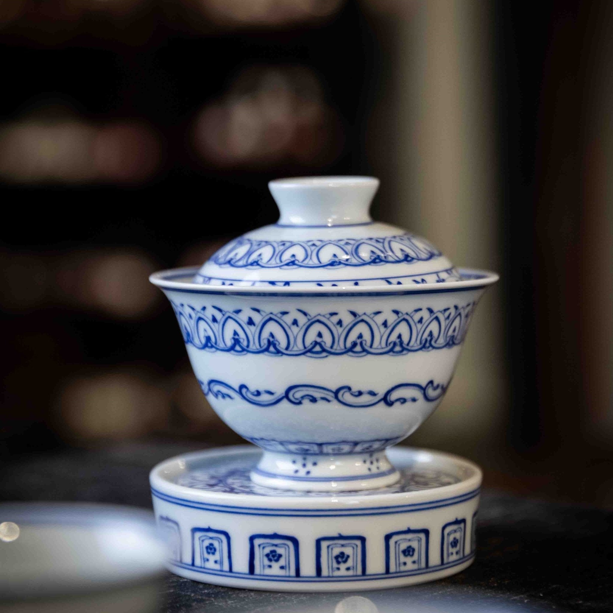 Bao Xiang 175cc - Jing De Zhen Porcelain Gaiwan - zycs_China