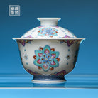 Bao Xiang Hua 135cc - Jing De Zhen Porcelain Gaiwan - zycs_China