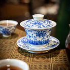 Bao Xiang Hua 150cc - Jing De Zhen Porcelain Gaiwan - zycs_China