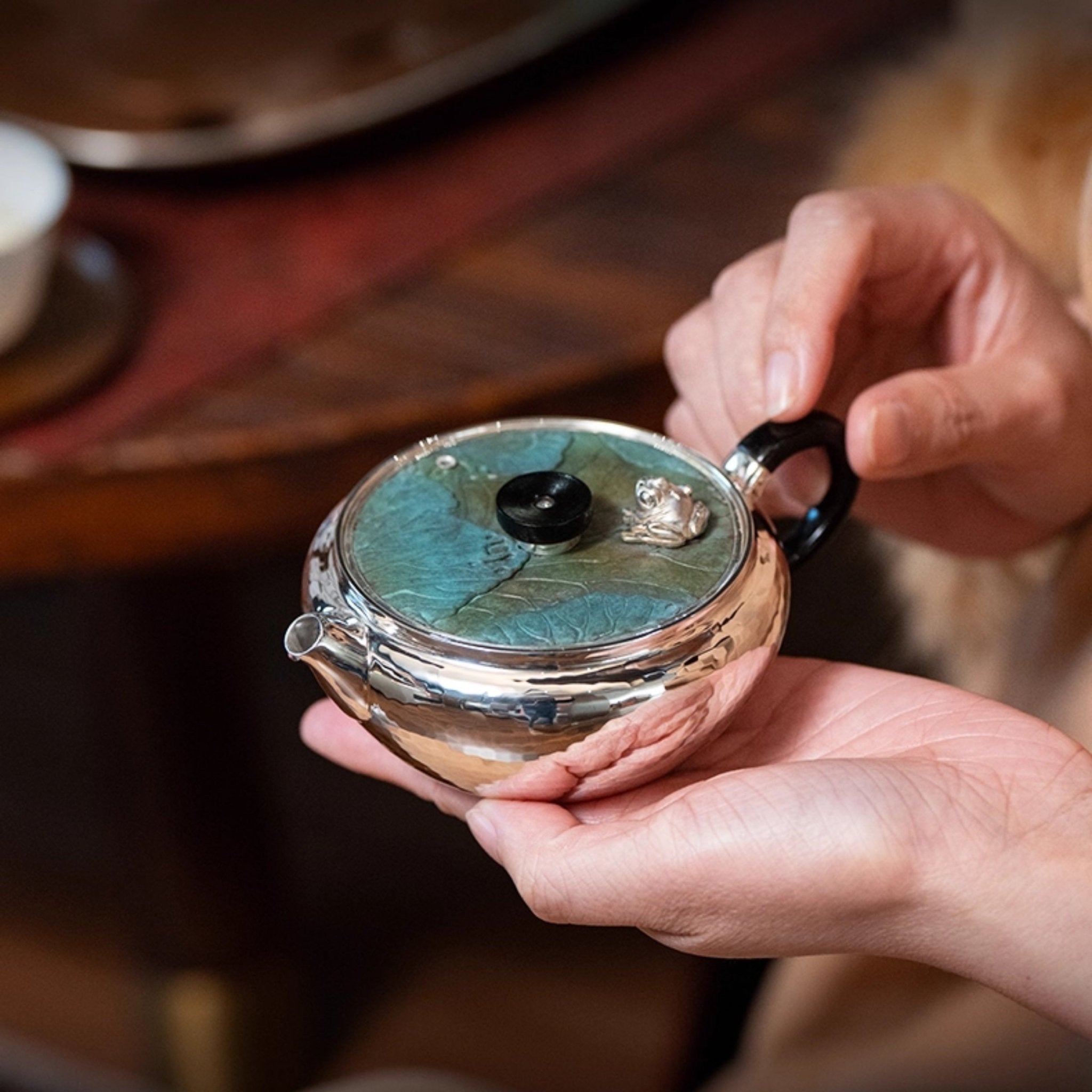 Bi Yuan 160cc - Handmade silver pot - zycs_China
