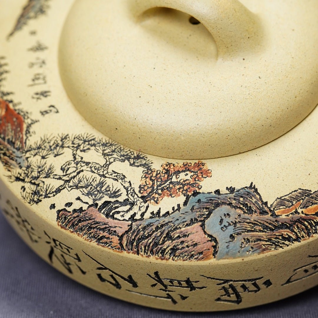 Bian Shi 180cc - Yixing Handmade Teapot - zycs_China