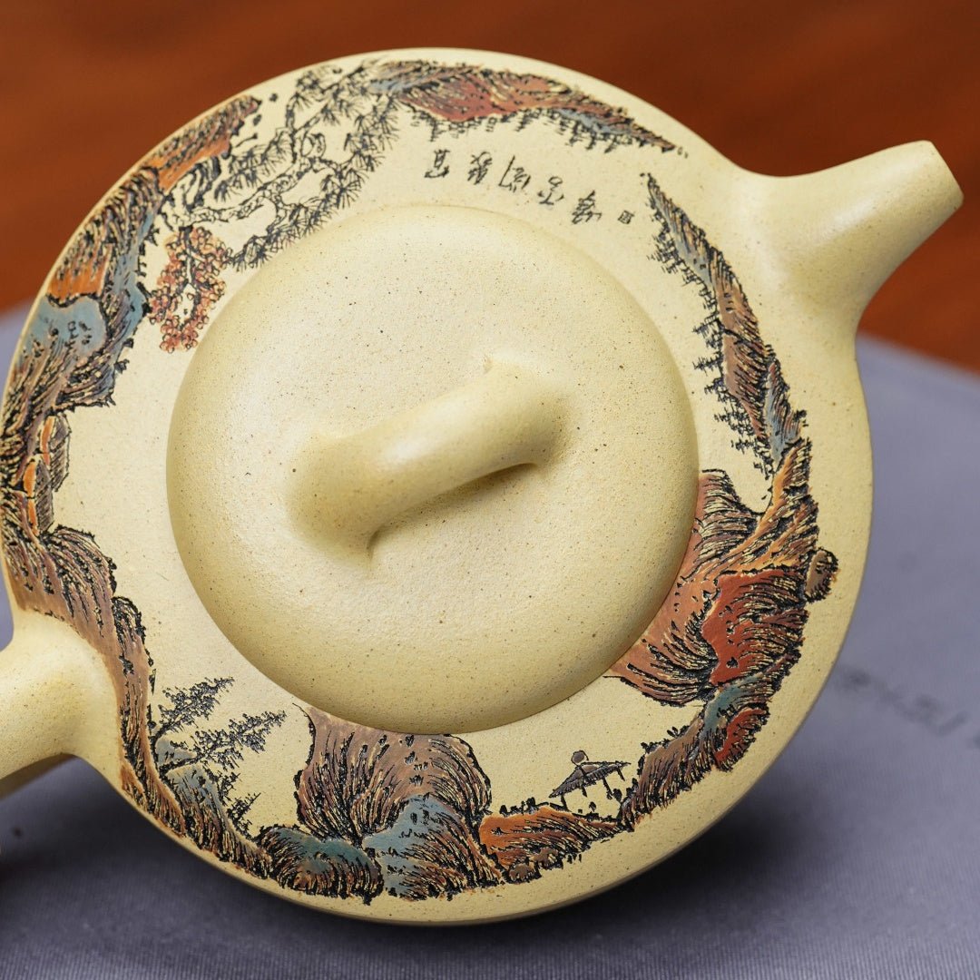 Bian Shi 180cc - Yixing Handmade Teapot - zycs_China