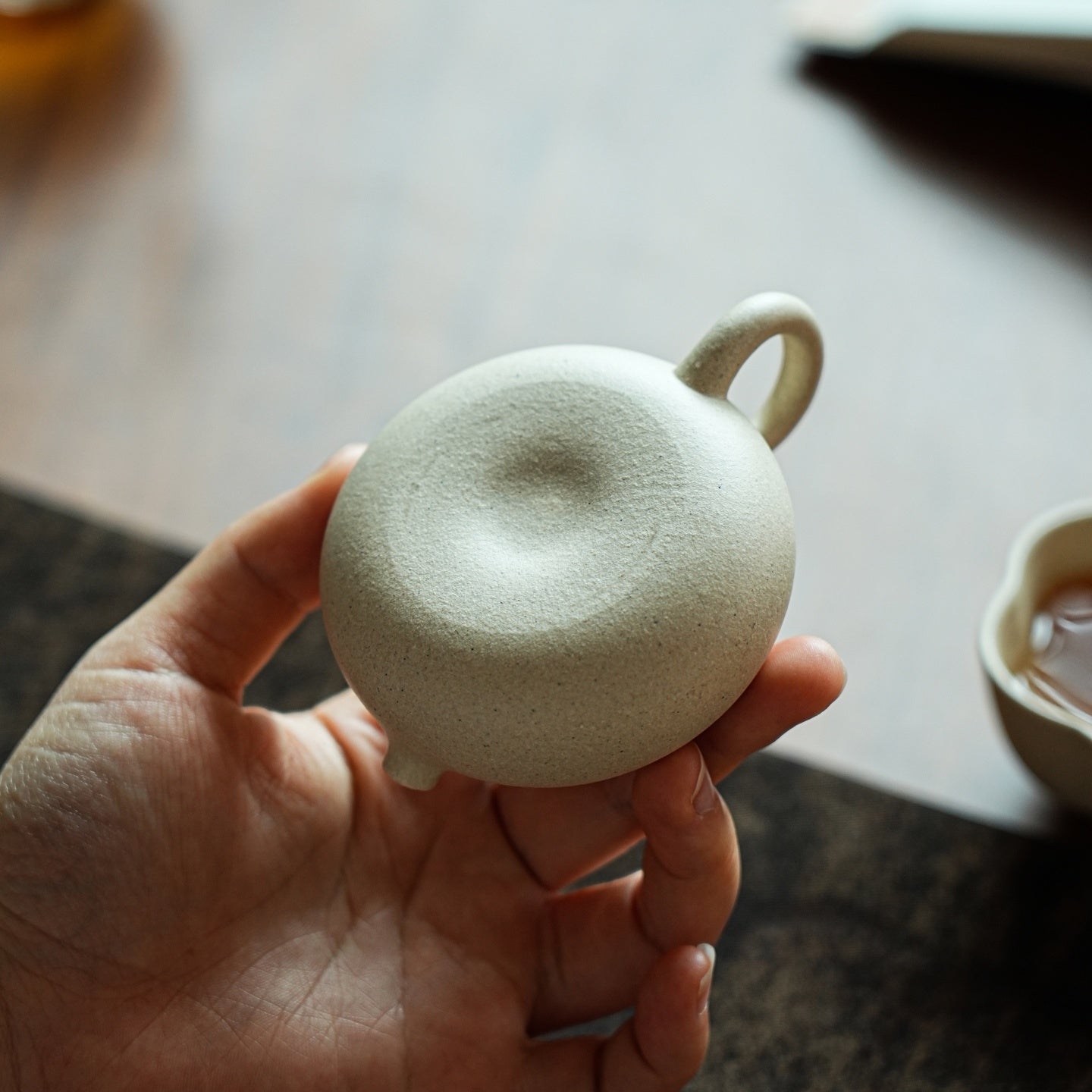 Bian Xi Shi 100cc - Yixing Handmade Teapot - zycs_China
