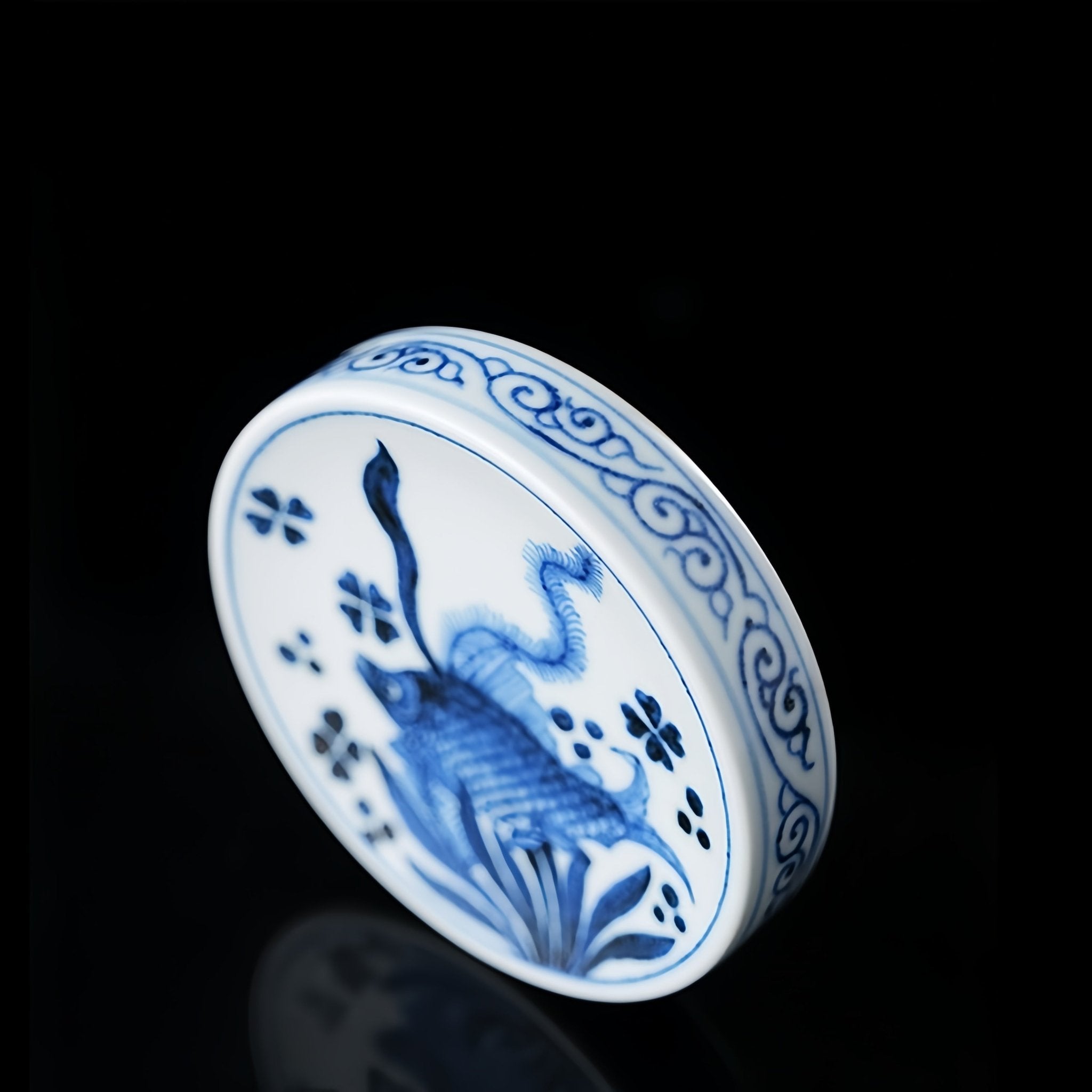 Bian Yu - Jing De Zhen Porcelain Lid Rest - zycs_China