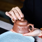 Bian Zhong 200cc - Yixing Handmade Teapot - zycs_China - tea - teapot
