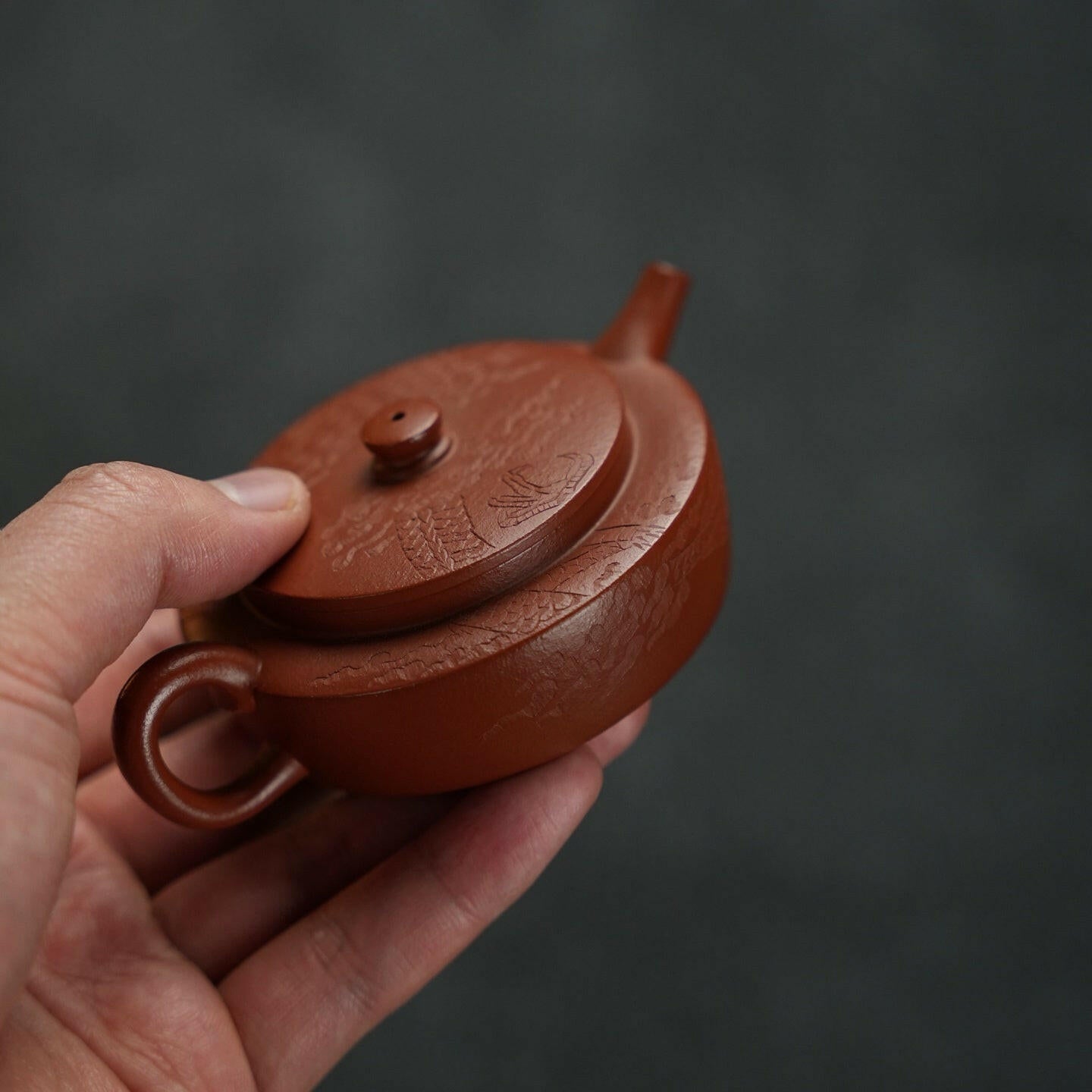 Bian Zun 70cc - Yixing Handmade Teapot - zycs_China