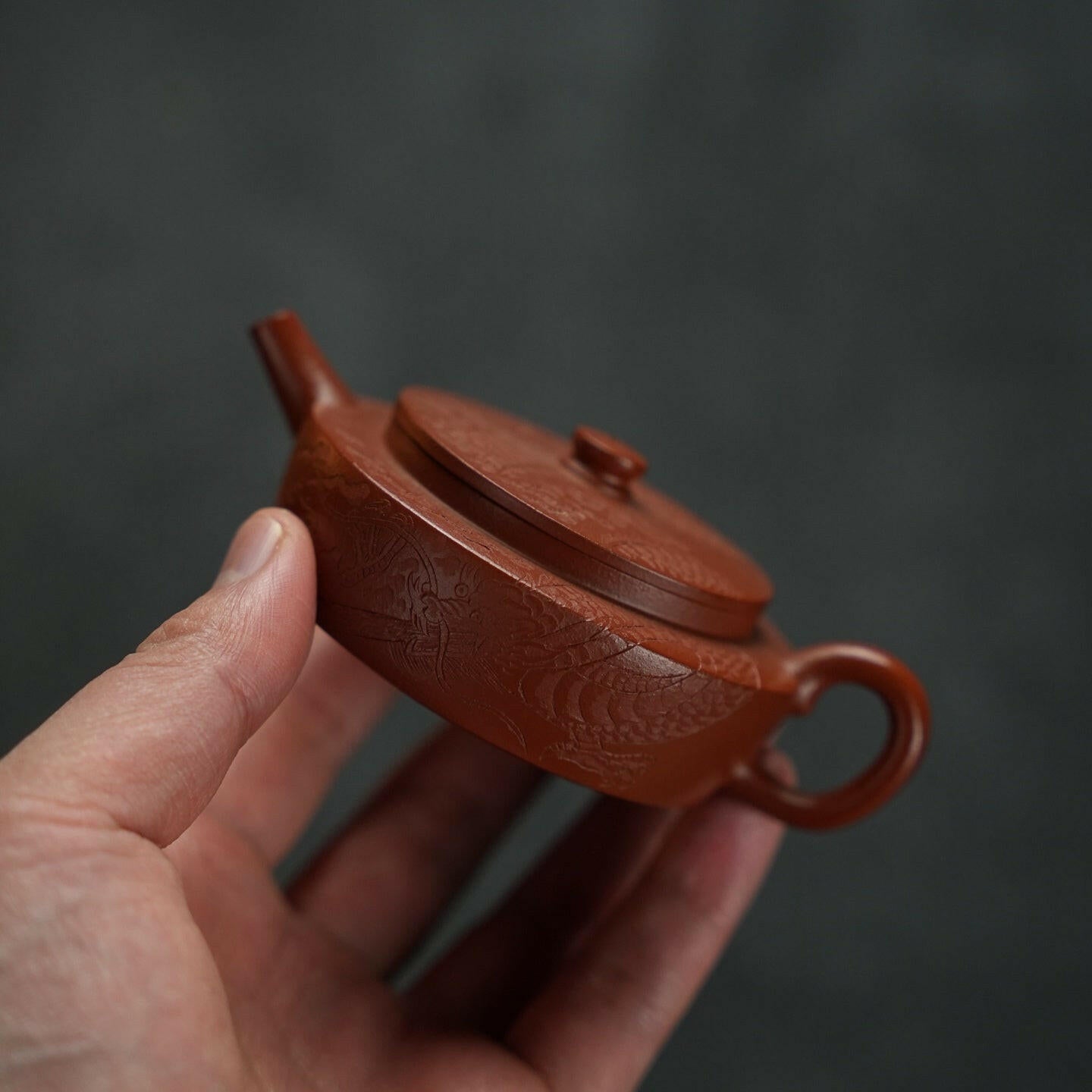Bian Zun 70cc - Yixing Handmade Teapot - zycs_China