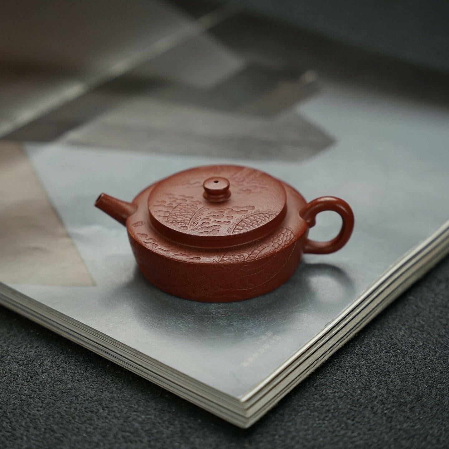 Bian Zun 70cc - Yixing Handmade Teapot - zycs_China