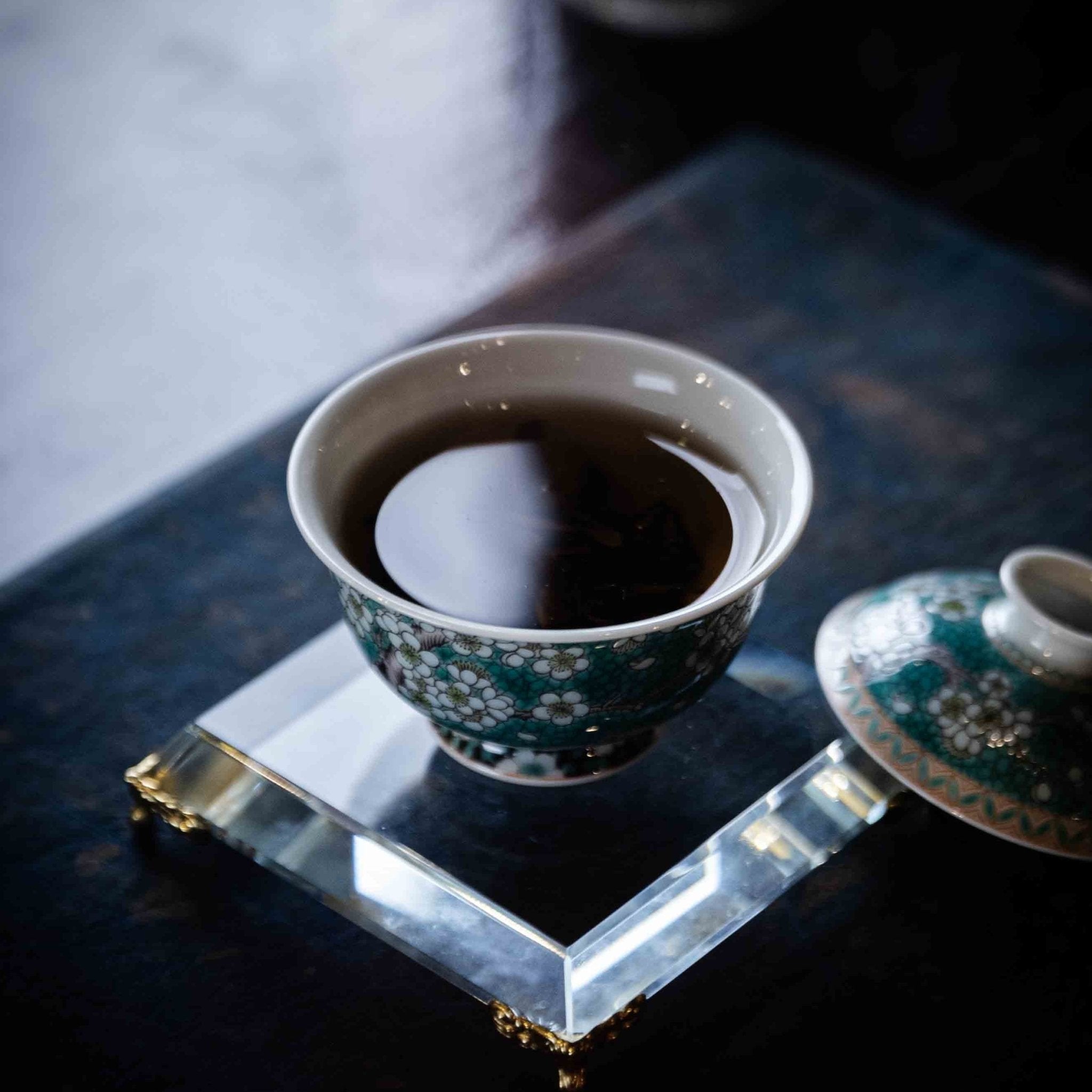 Bing Mei 100cc - Jing De Zhen Porcelain Gaiwan - zycs_China
