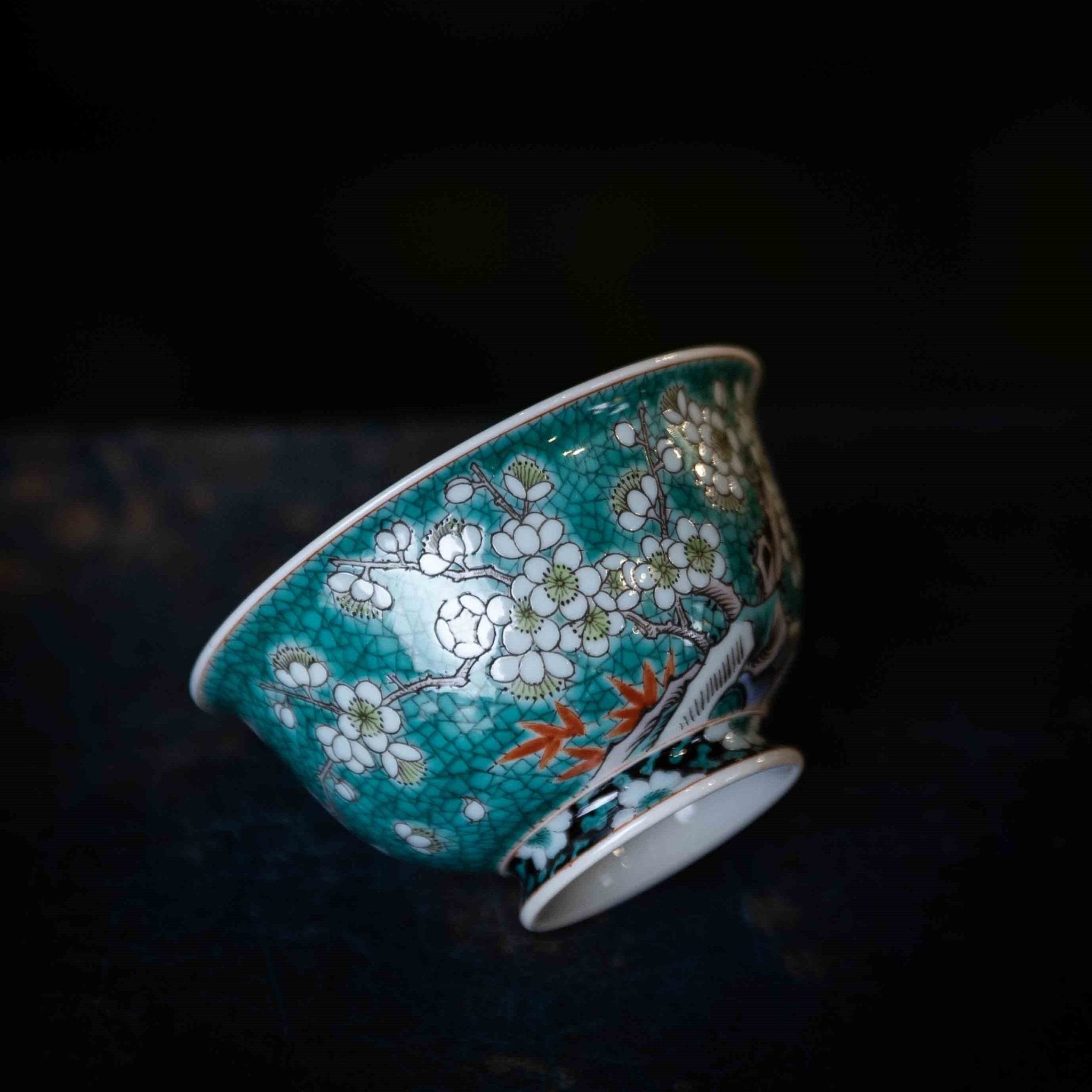 Bing Mei 100cc - Jing De Zhen Porcelain Gaiwan - zycs_China