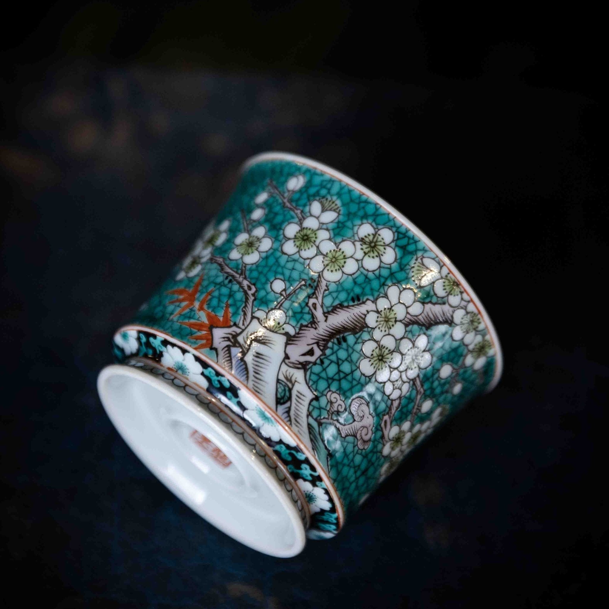 Bing Mei 120cc - Jing De Zhen Porcelain Teacup - zycs_China