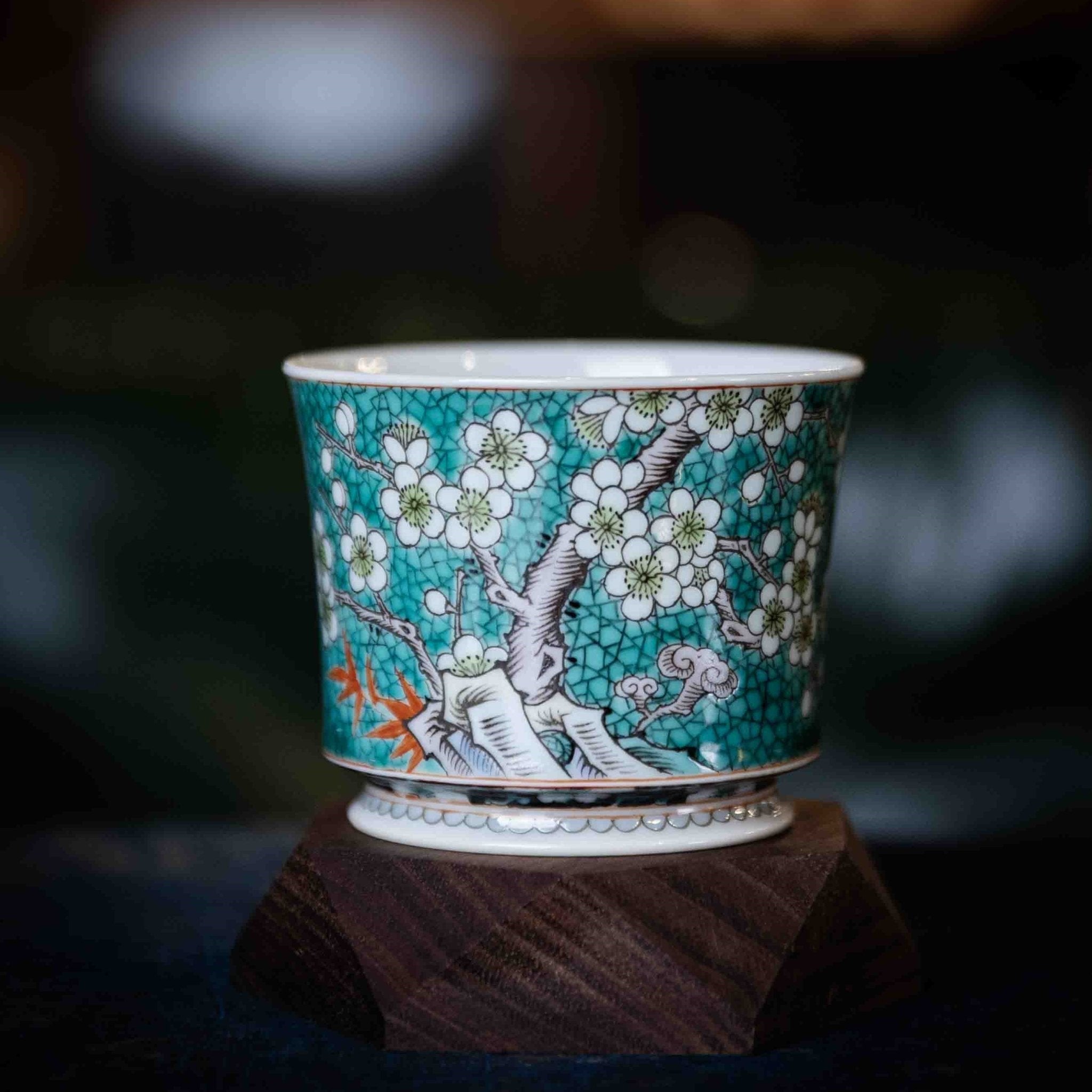 Bing Mei 120cc - Jing De Zhen Porcelain Teacup - zycs_China