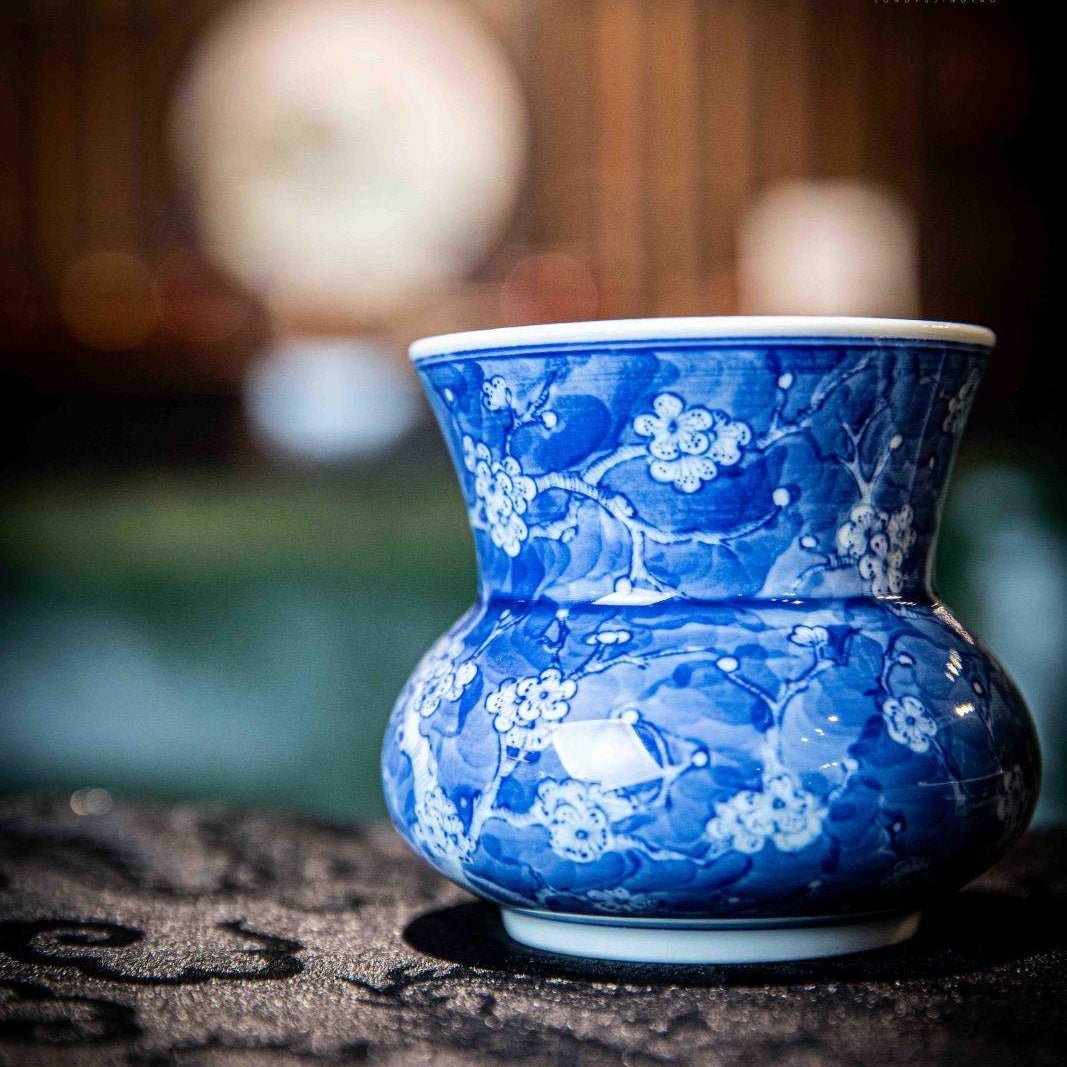 Bing Mei 150cc - Jing De Zhen Porcelain Gaiwan - zycs_China