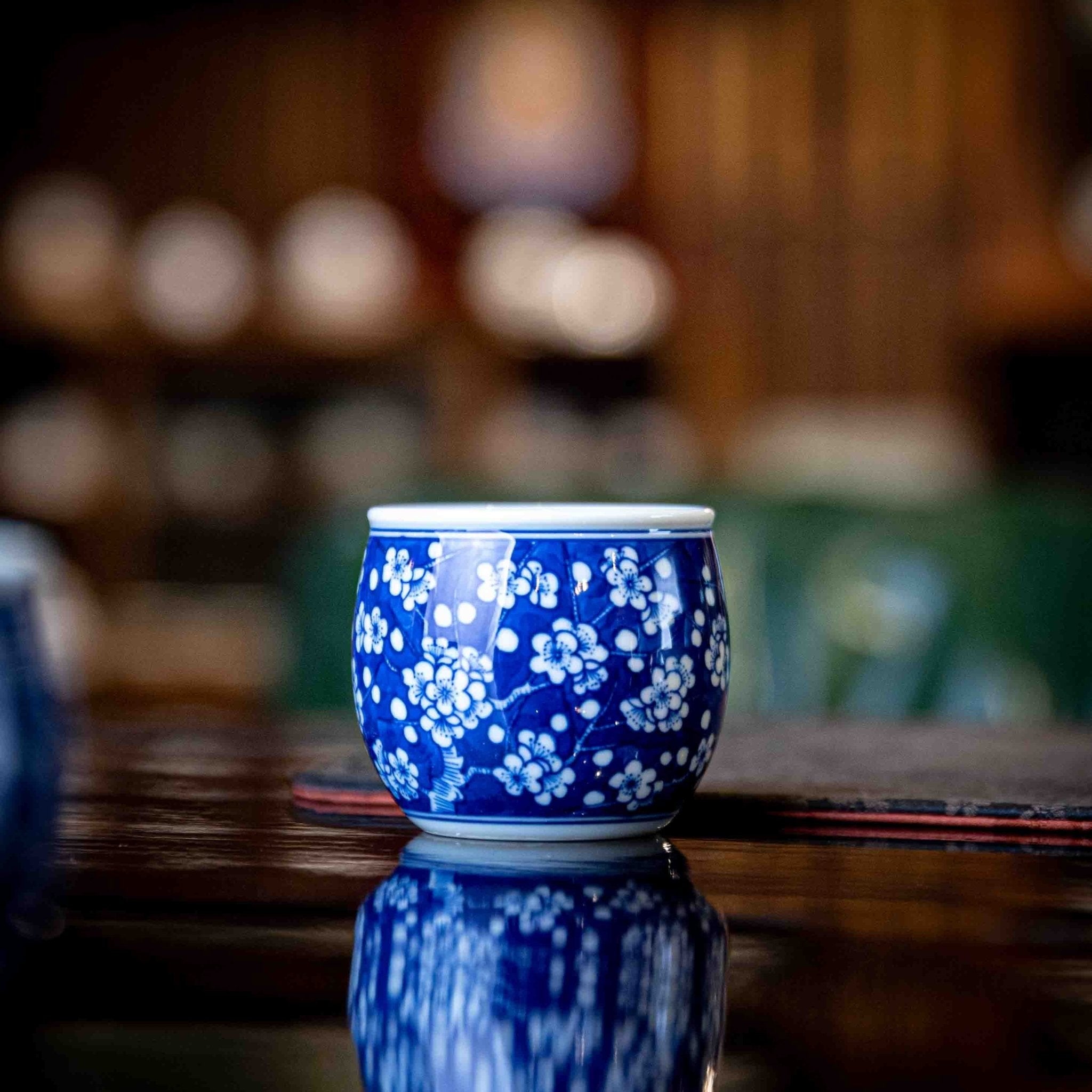 Bing Mei 150cc - Jing De Zhen Porcelain Gaiwan - zycs_China