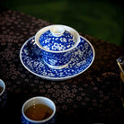 Bing Mei 150cc - Jing De Zhen Porcelain Gaiwan - zycs_China