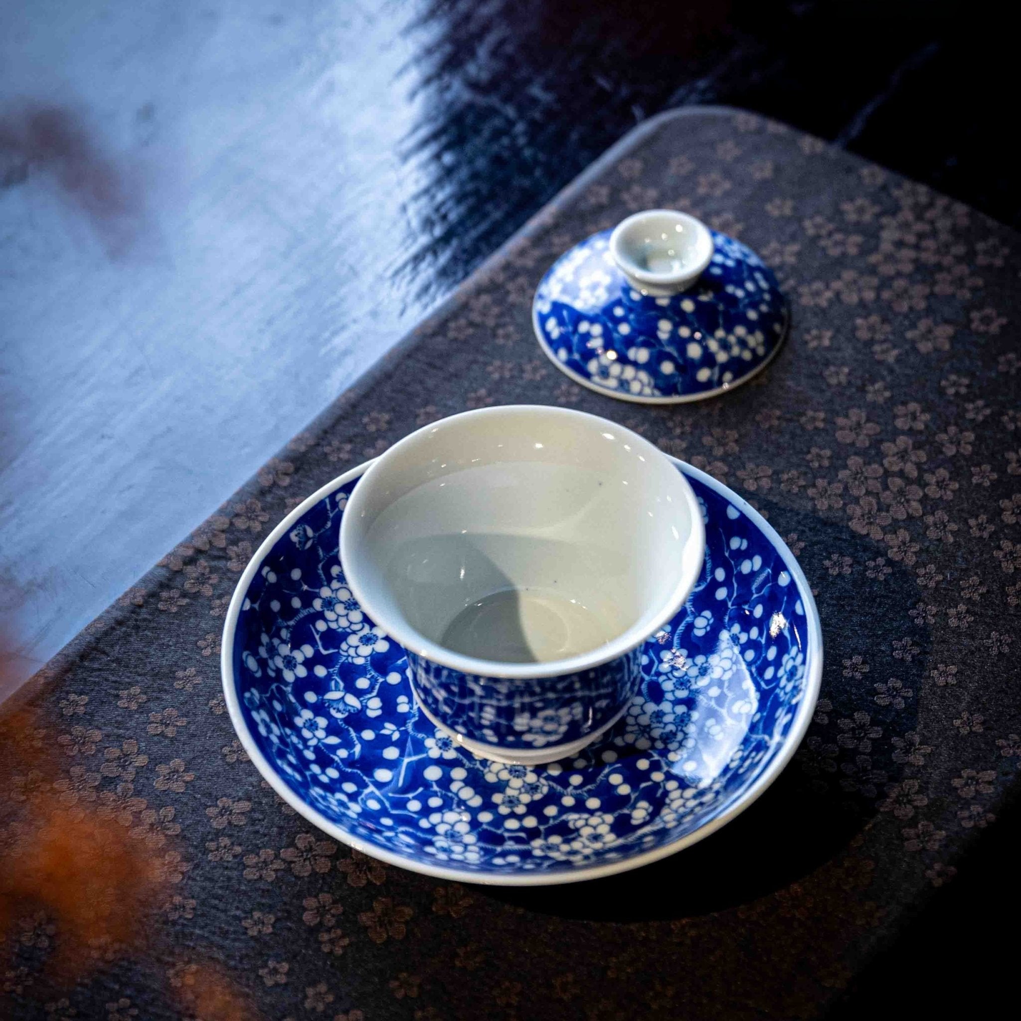 Bing Mei 150cc - Jing De Zhen Porcelain Gaiwan - zycs_China