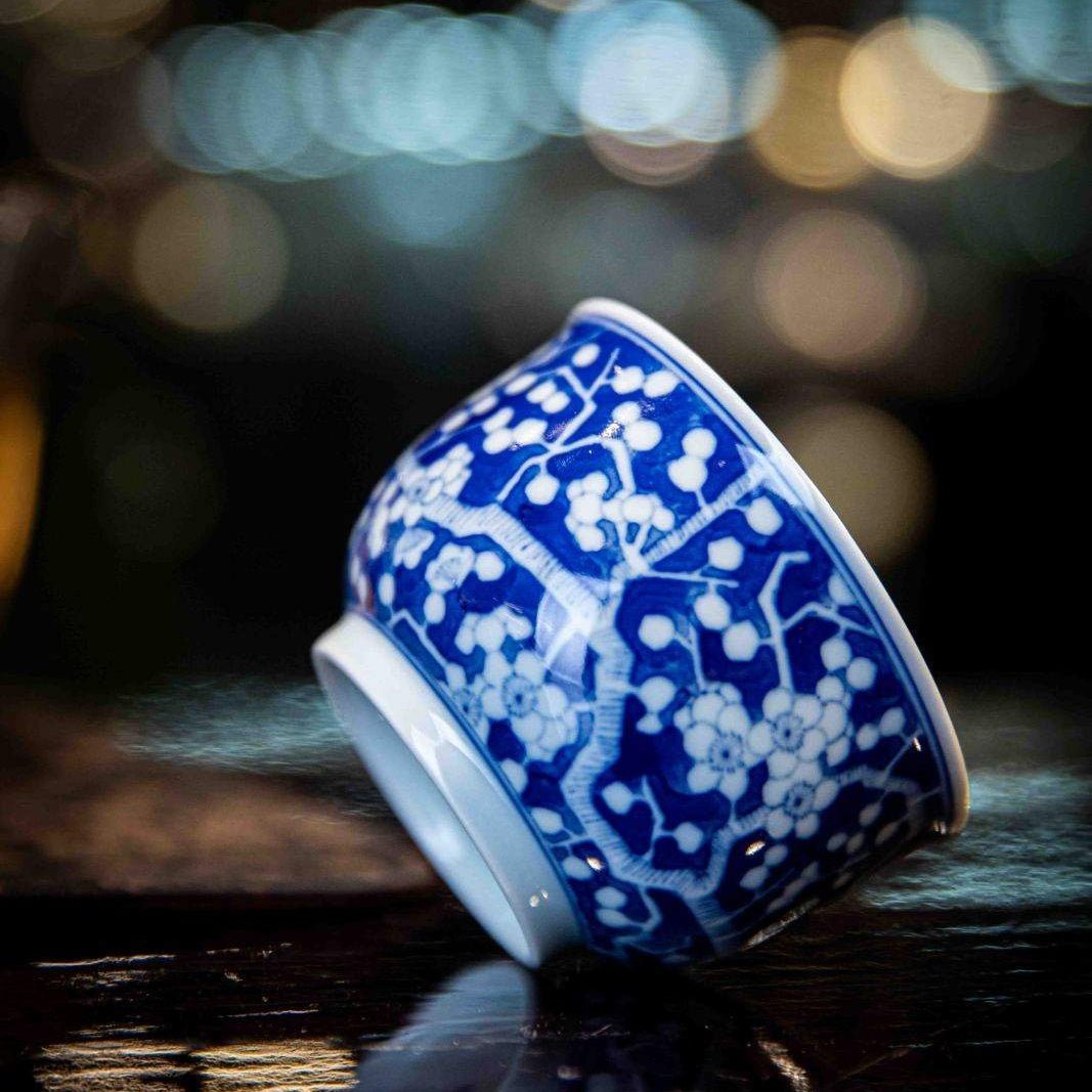 Bing Mei 160cc - Jing De Zhen Porcelain Gaiwan - zycs_China