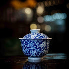 Bing Mei 160cc - Jing De Zhen Porcelain Gaiwan - zycs_China