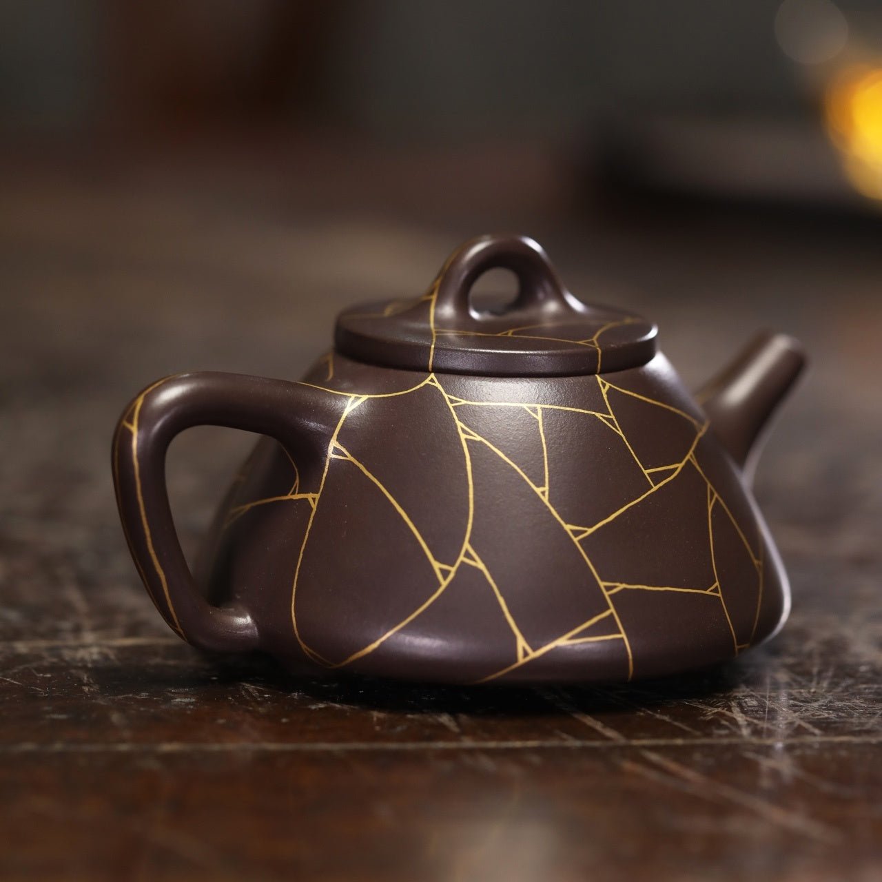 Bing Wen Zi Ye 160cc - Yixing Handmade Teapot - zycs_China