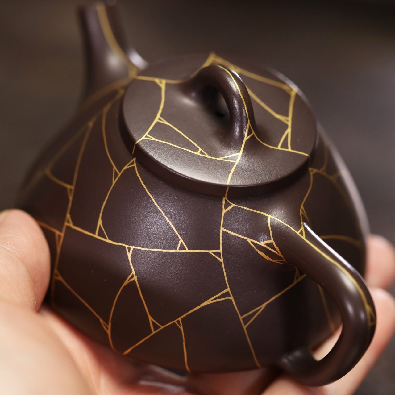 Bing Wen Zi Ye 160cc - Yixing Handmade Teapot - zycs_China