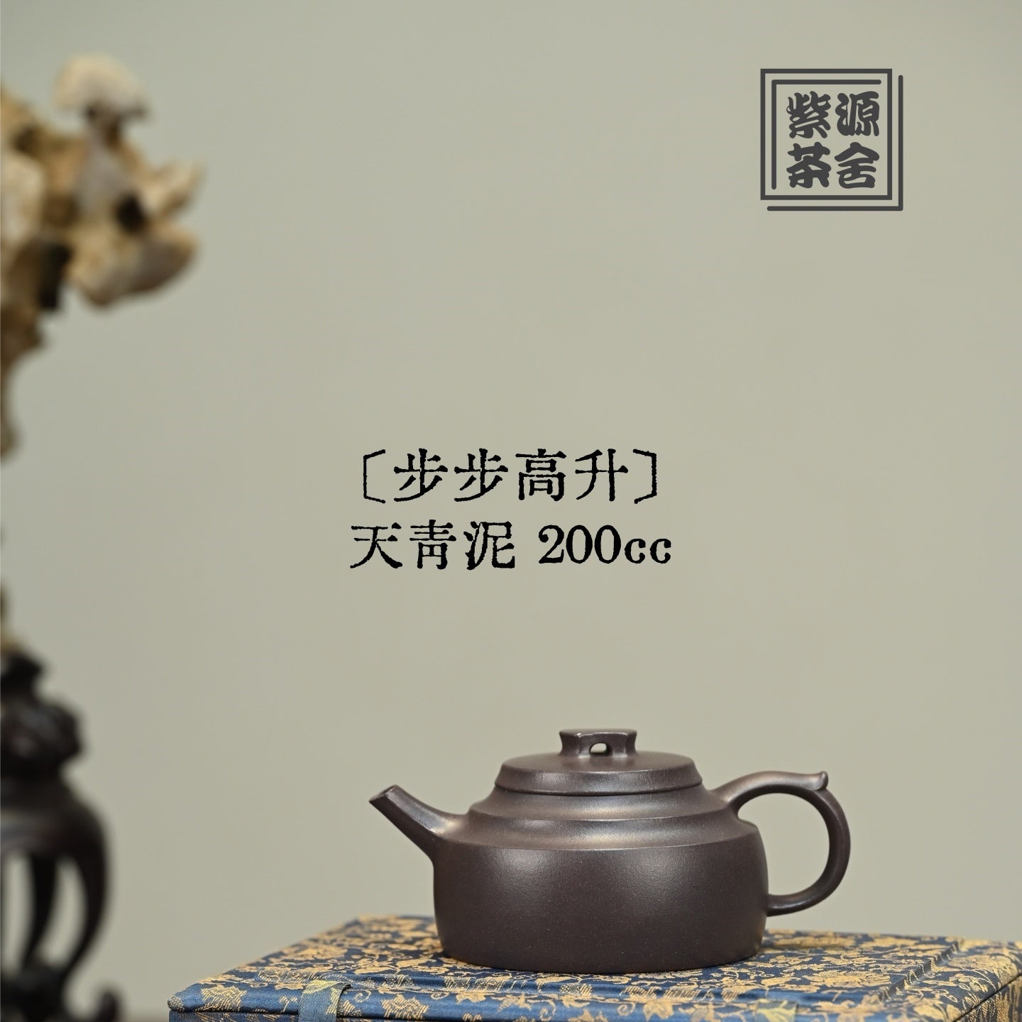 Bu Bu Gao Sheng 200cc - Yixing Handmade Teapot - zycs_China