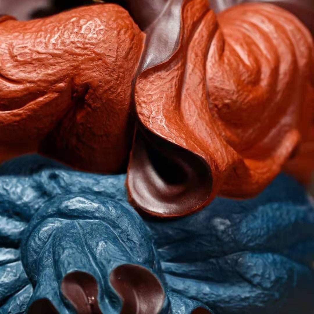 Cai Bao Shuang Shou - Zisha Sculpture - zycs_China