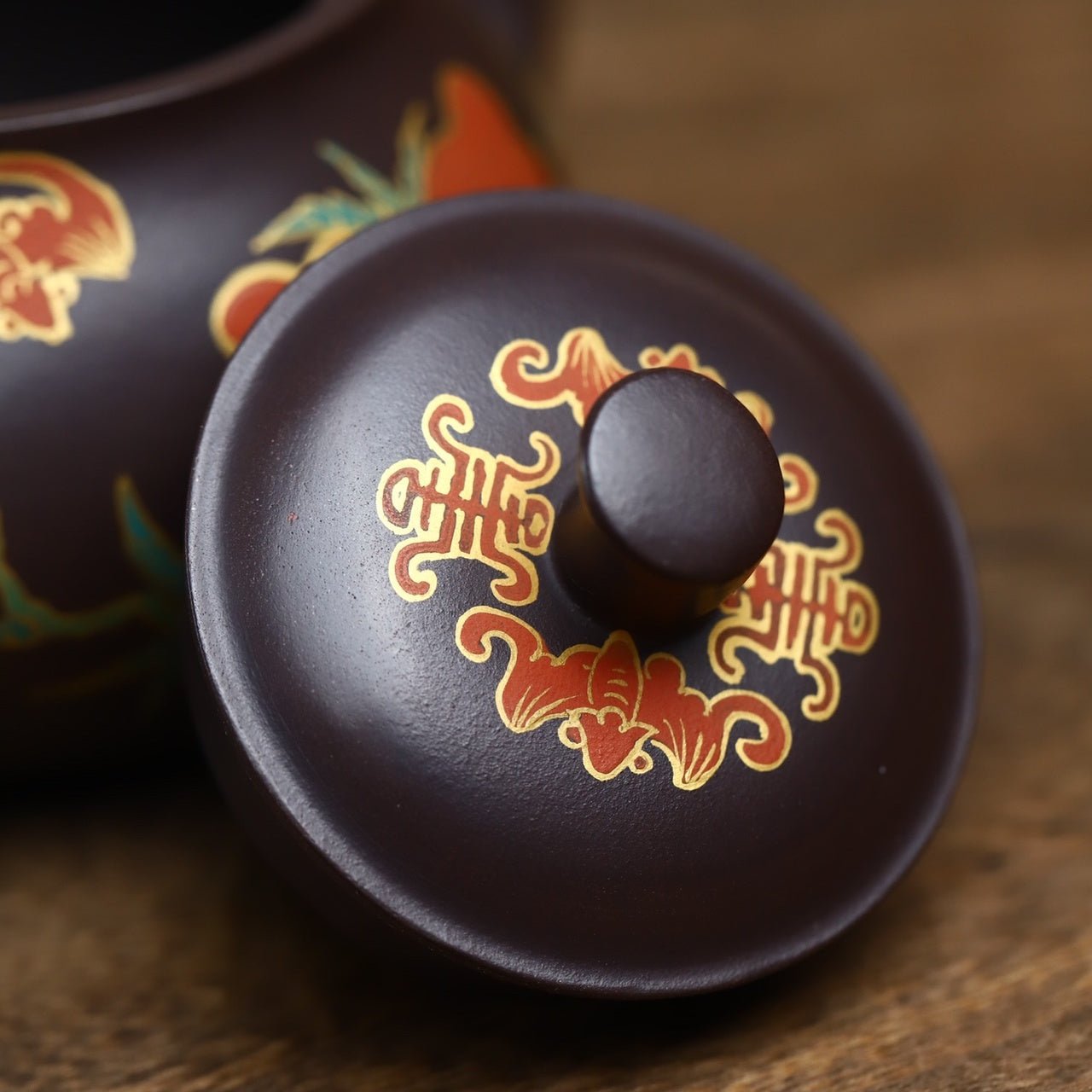 Cai Hui Yan Dou 120/170/230cc - Yixing Handmade Teapot - zycs_China