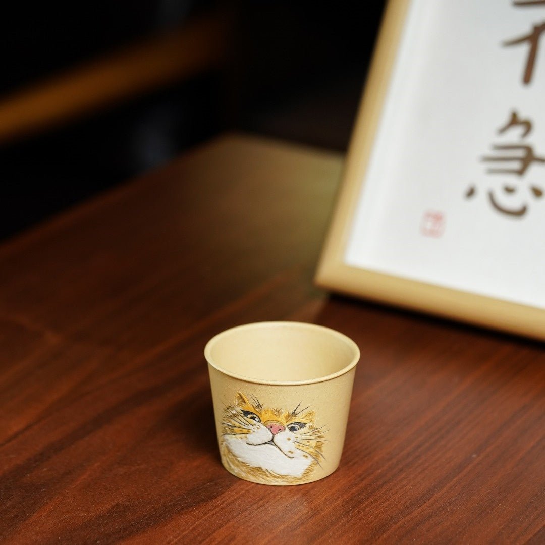 Cai Mao 70cc - Yixing Handmade Teacup - zycs_China
