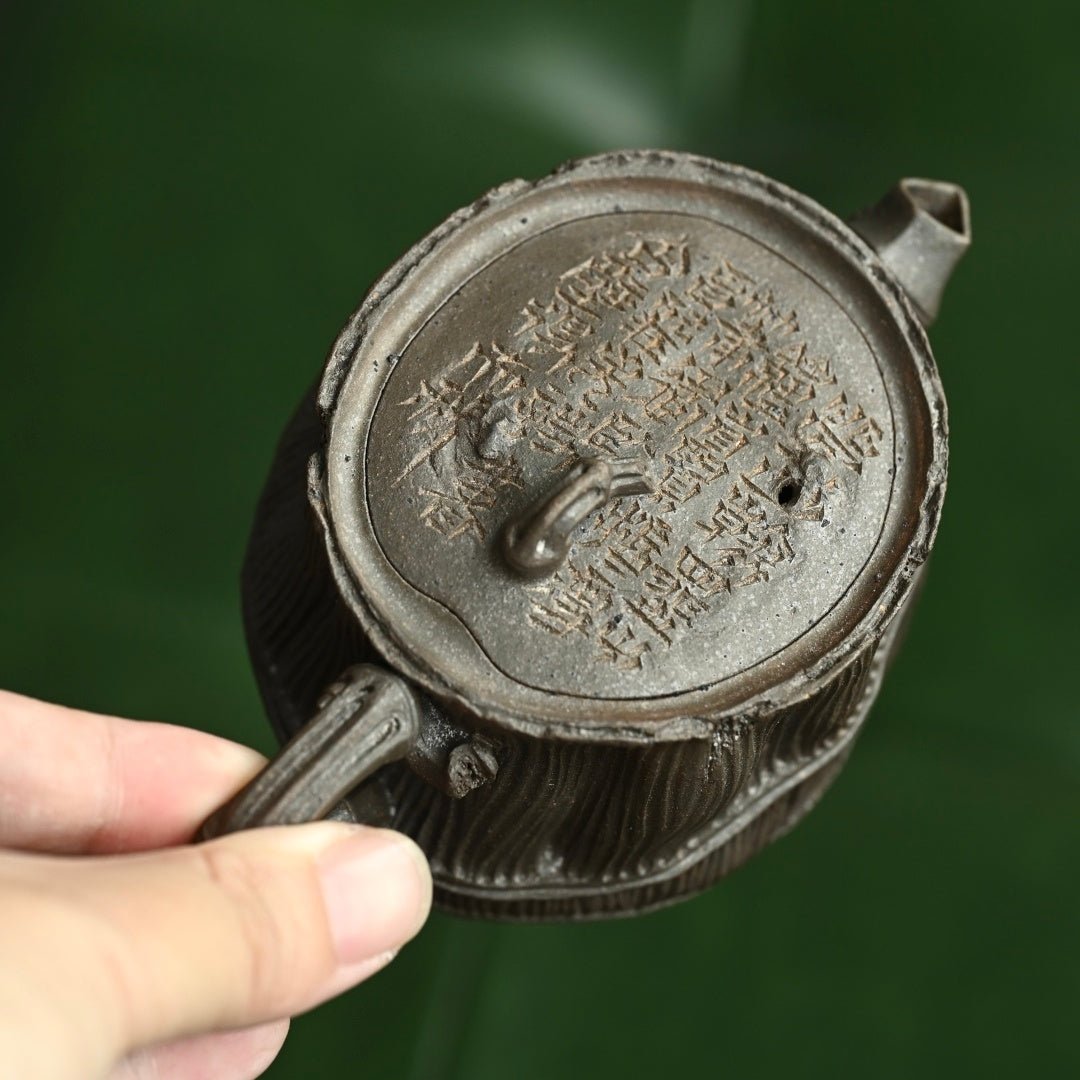 Can Zhu 120cc - Yixing Handmade Teapot - zycs_China