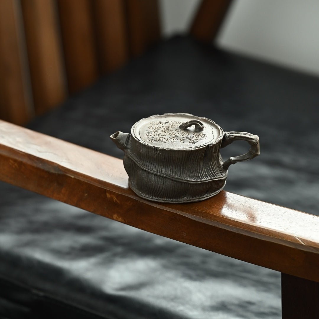 Can Zhu 120cc - Yixing Handmade Teapot - zycs_China