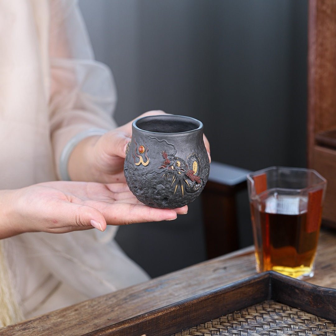 Cang Long Bei 160cc - Yixing Handmade Teacup - zycs_China