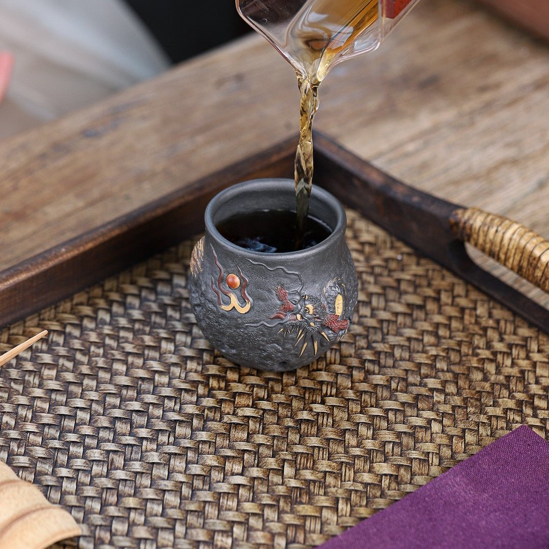 Cang Long Bei 160cc - Yixing Handmade Teacup - zycs_China