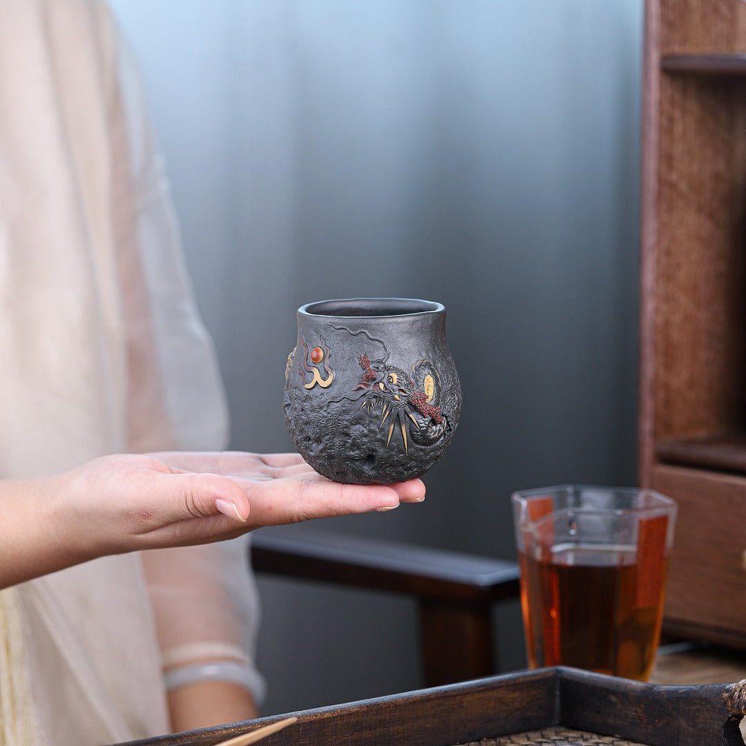 Cang Long Bei 160cc - Yixing Handmade Teacup - zycs_China