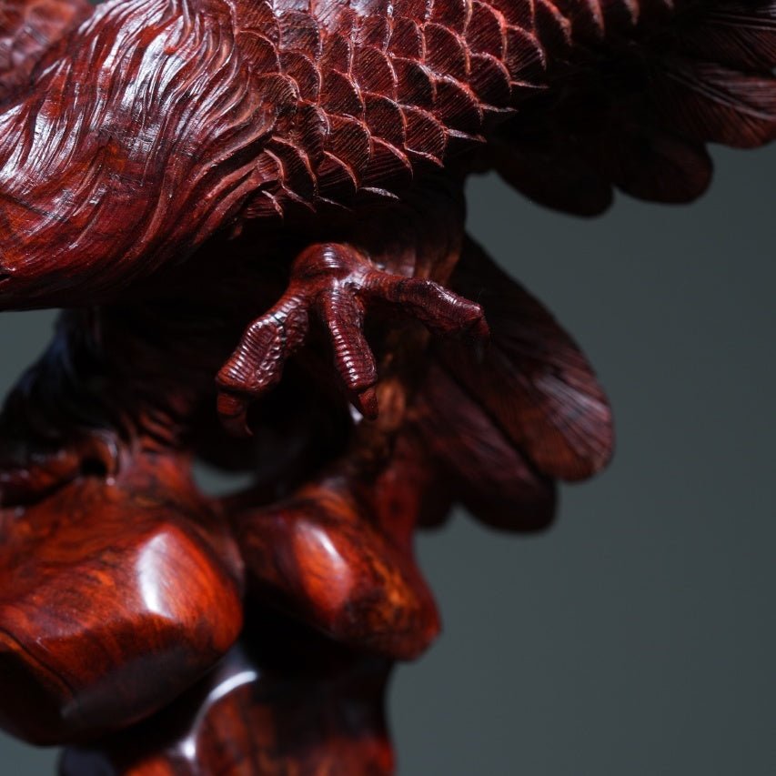 Cang Ying - Wood Sculpture - zycs_China