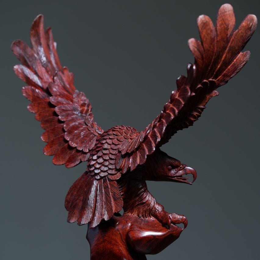 Cang Ying - Wood Sculpture - zycs_China