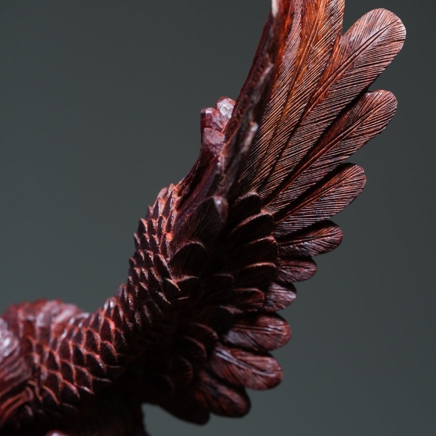 Cang Ying - Wood Sculpture - zycs_China