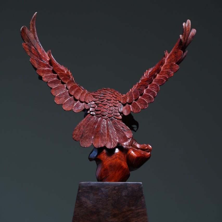 Cang Ying - Wood Sculpture - zycs_China