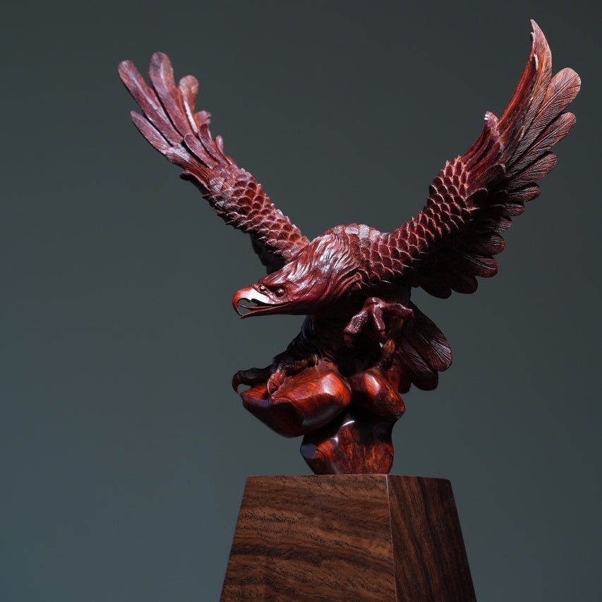Cang Ying - Wood Sculpture - zycs_China
