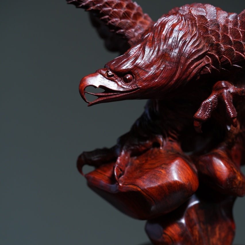 Cang Ying - Wood Sculpture - zycs_China
