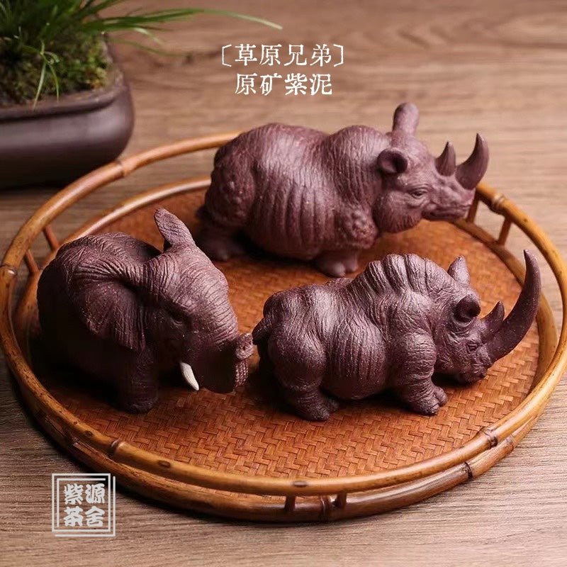 Cao Yuan Xiong Di - Tea Pet - zycs_China
