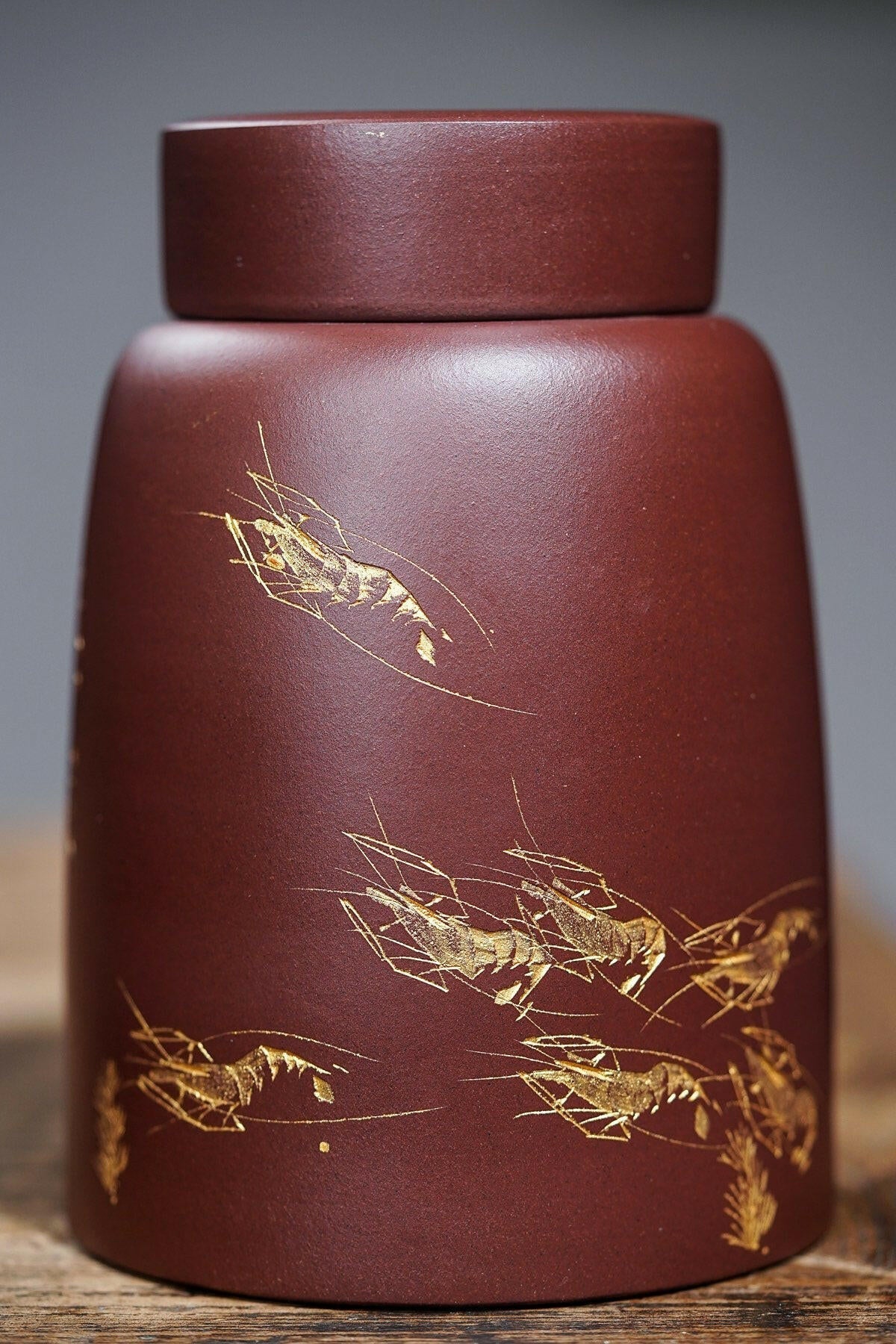 Cha Cang - Yixing Handmade Zisha Teacan - zycs_China