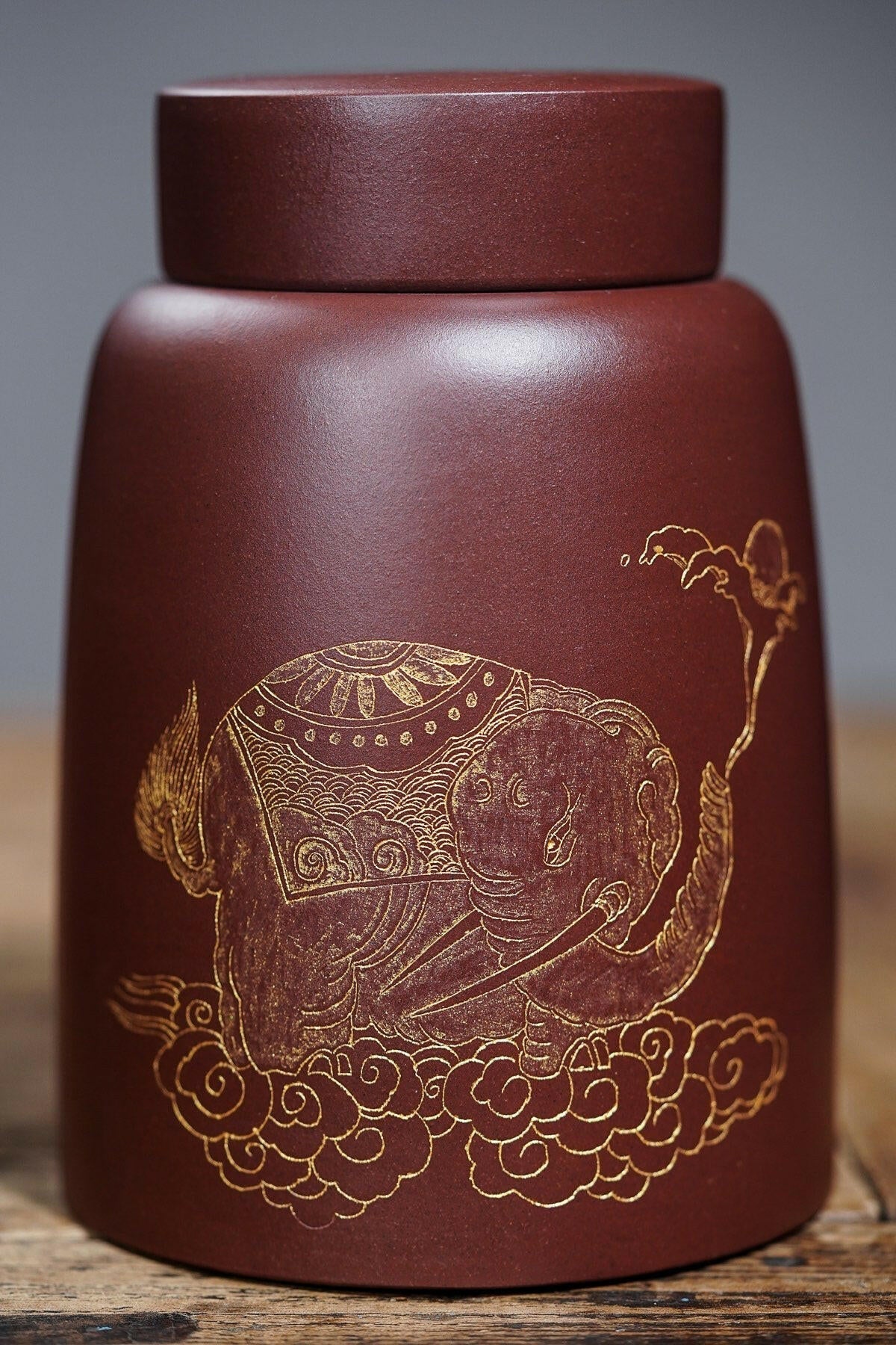 Cha Cang - Yixing Handmade Zisha Teacan - zycs_China