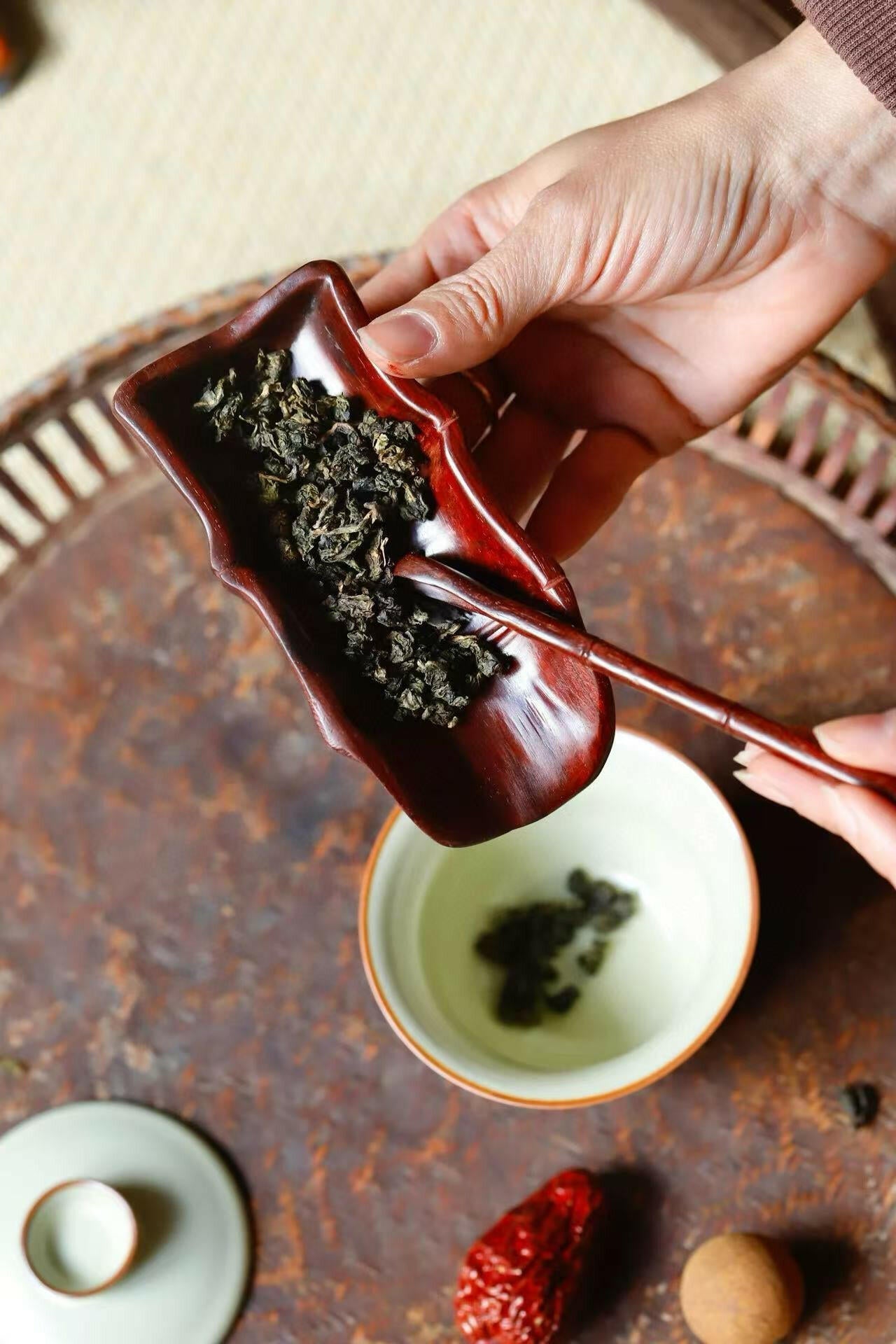 Cha Ze - Wood Tea Spoon - zycs_China