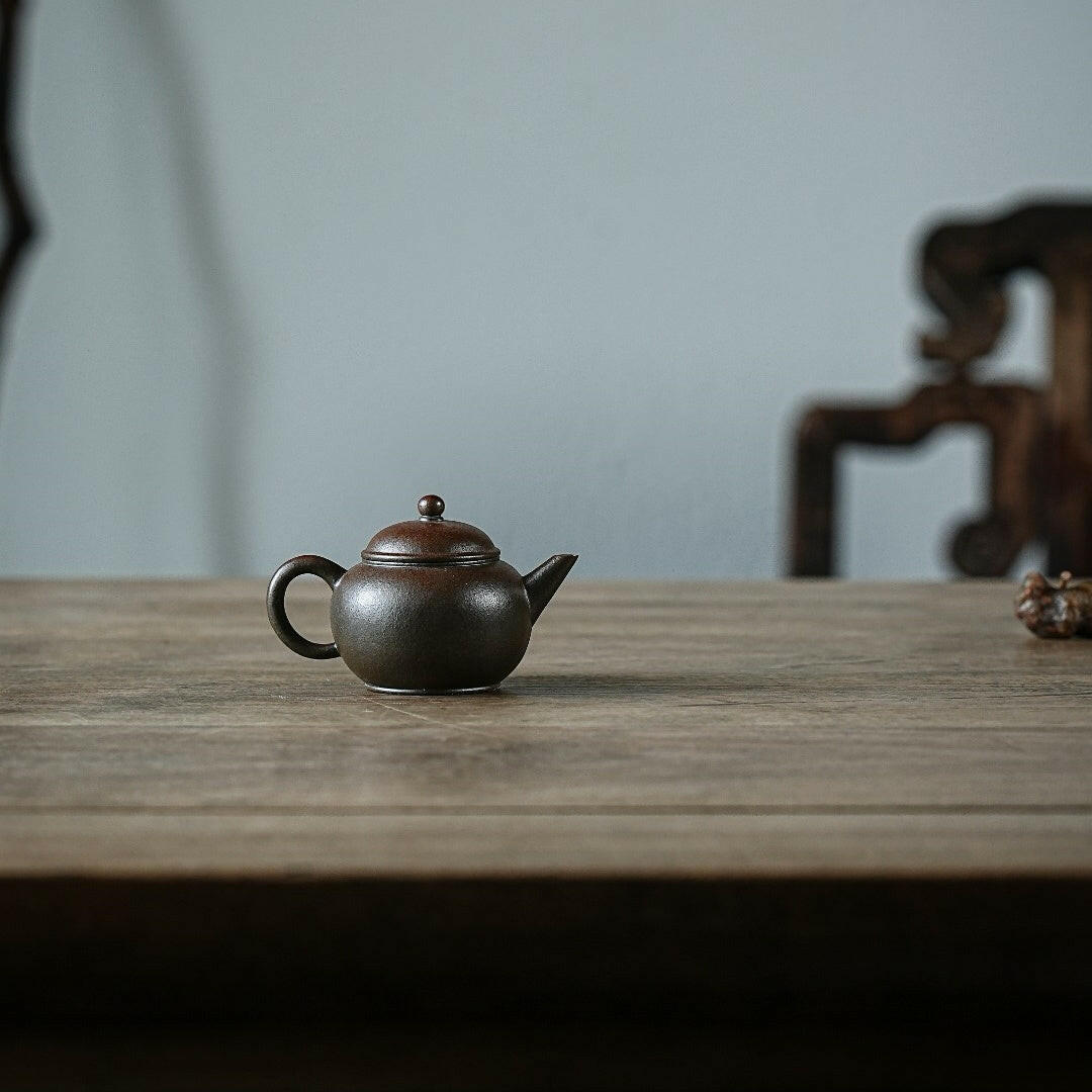 Chai Shao Xiao Shui Ping 80cc - Yixing Handmade Teapot - zycs_China
