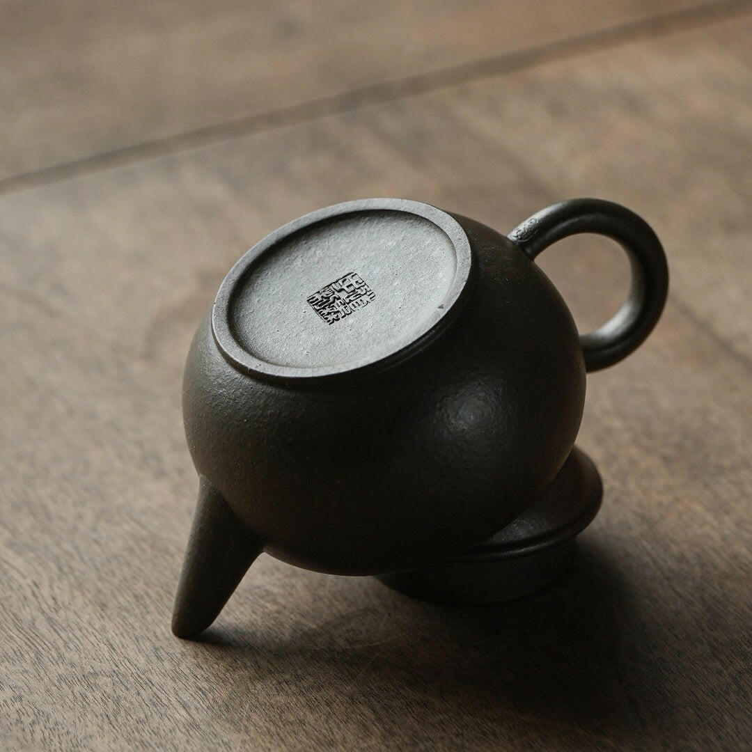 Chai Shao Xiao Shui Ping 80cc - Yixing Handmade Teapot - zycs_China