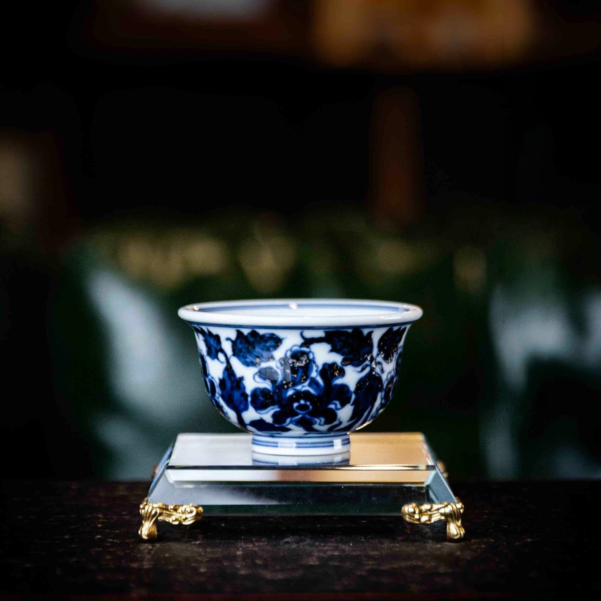 Chan Zhi 120cc - Jing De Zhen Porcelain Gaiwan - zycs_China